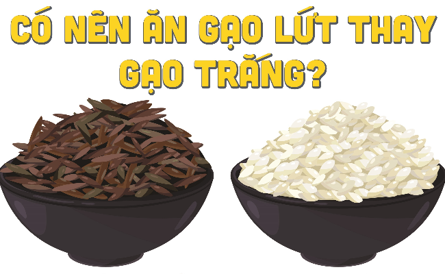 Ăn gạo lứt thay cơm trắng có tốt không?